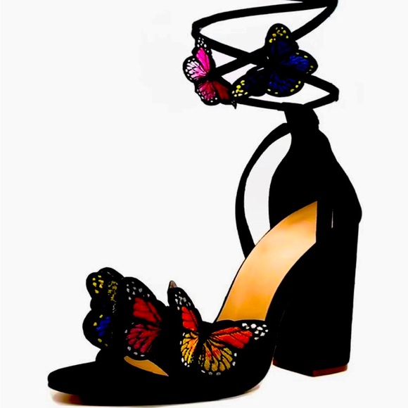 🦋🛍️🎁(Women Butterfly 🦋 Heel’s)🛍️🦋✨ - Picture 5 of 9